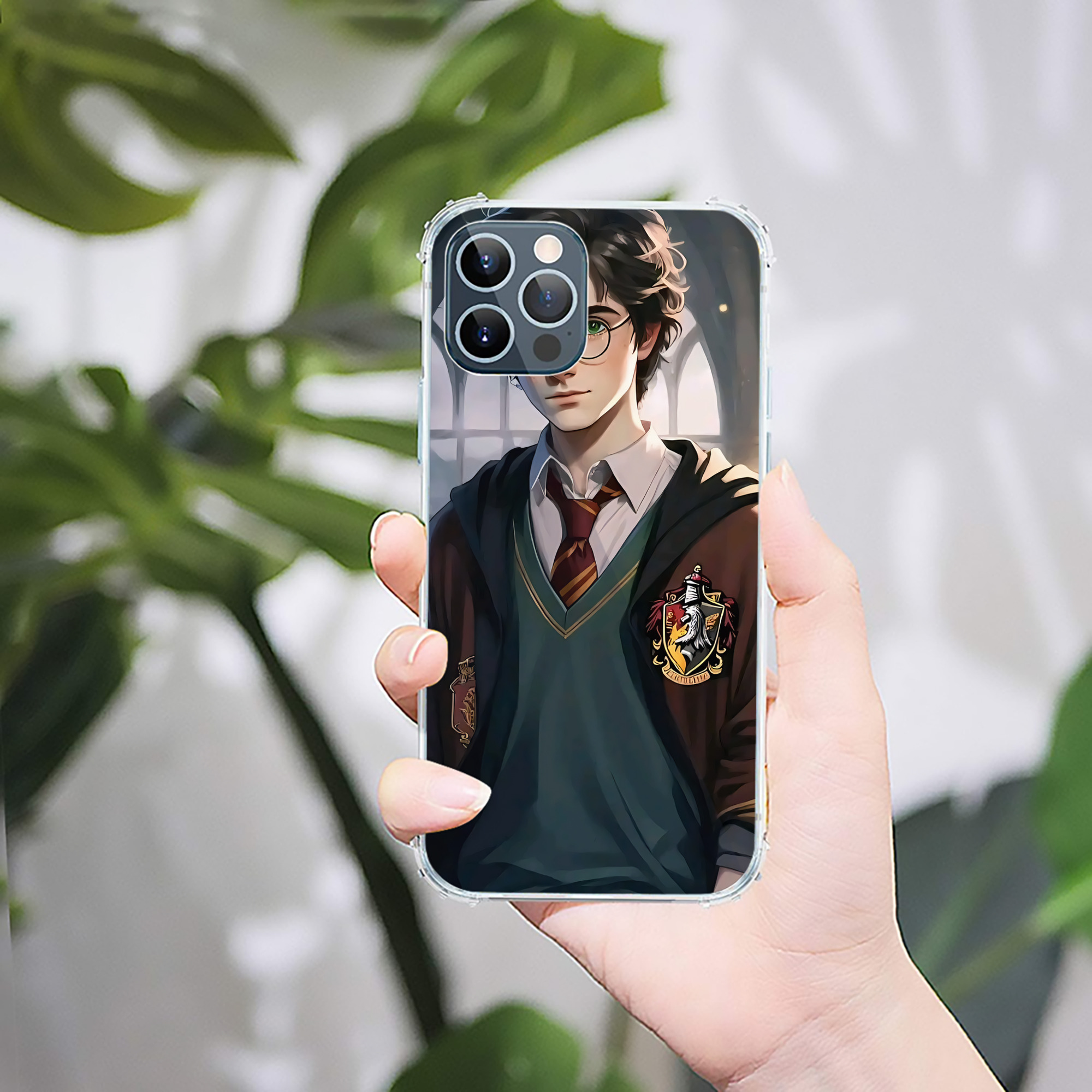 （画像用） Harry Potter ハリー・ポッターシリーズ 【iPhone 12シリーズ対応】透明スマホケース（クリアソフトケース）